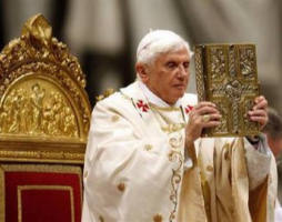 Image of The resurrection of Christ is our hope! This the Church proclaims today with joy. She announces the hope that is now firm and invincible because God has raised Jesus Christ from the dead. She communicates the hope that she carries in her heart and wishes to share with all people in every place, especially where Christians suffer persecution because of their faith and their commitment to justice and peace. 