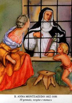 Image of Bl. Anna of the Angels Monteagudo