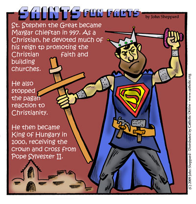 Saints Fun Facts for St. Stephen the Great