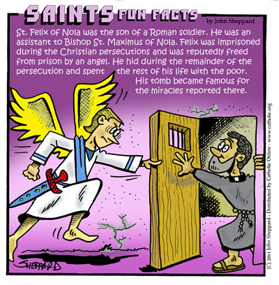 Saints Fun Facts for St. Felix of Nola