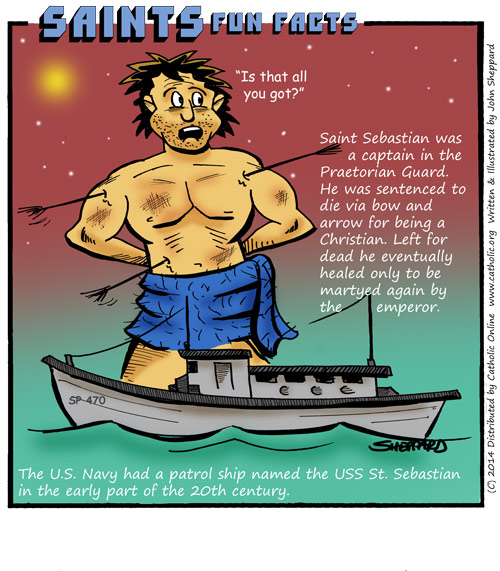 St. Sebastian Fun Fact Image